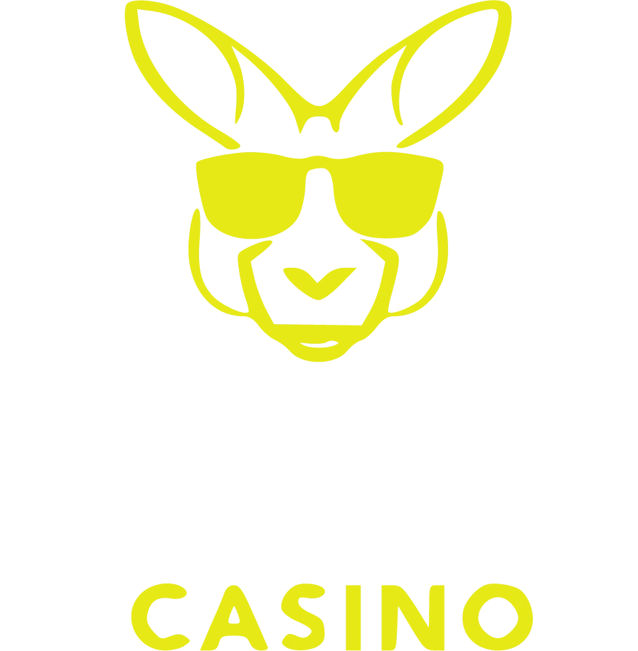 Ripper Pokies Casino Australia Main Logo – Kangaroo with Sunglasses